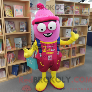 Disfraz de mascota Magenta...