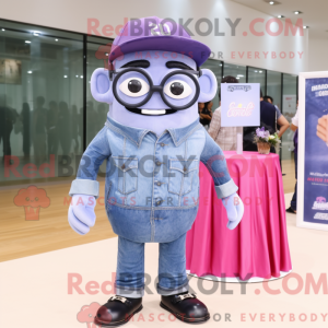 Purple Wedding Cake mascot...