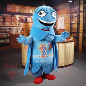 Sky Blue Fajitas mascotte...