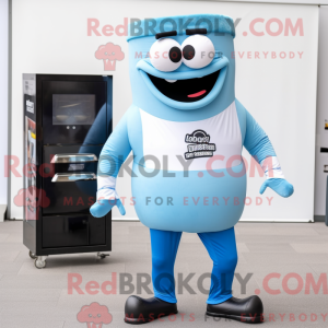 Postava maskota Sky Blue...