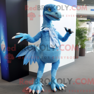 Hemelsblauw Deinonychus...