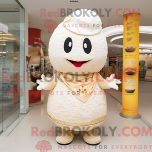 Cream Fried Rice maskot...