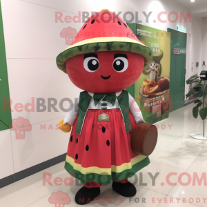 Vannmelon maskot kostyme...