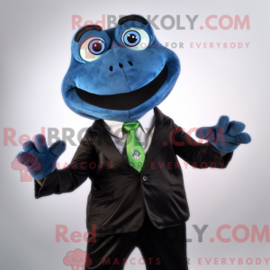Black Frog-mascottekostuum...