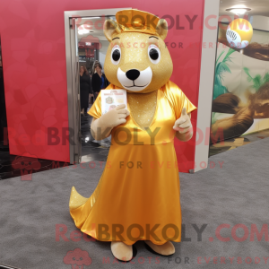 Disfraz de mascota Gold...