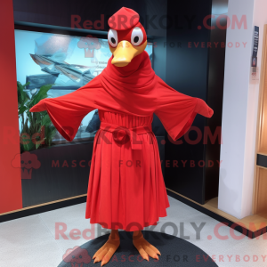 Maskottchenkostüm Red Geese...