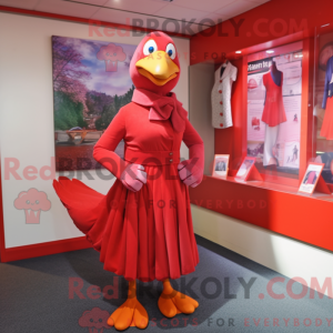 Costume de mascotte d oies...