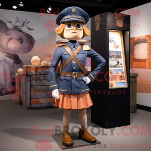 Rust Navy Soldier maskot...