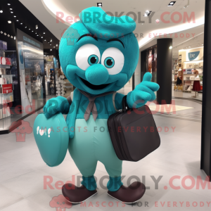 Maskotka Teal Heart składa...