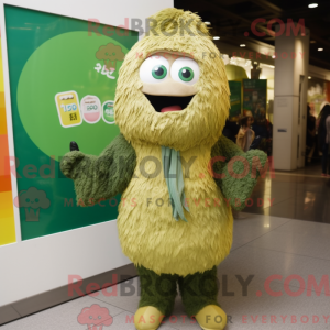 Disfraz de mascota de Olive...