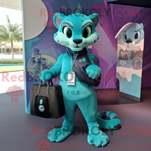 Disfraz de mascota Teal...