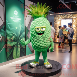 Costume mascotte d aas vert...