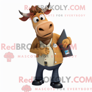 Tan Jersey Cow...