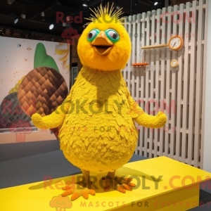 Costume mascotte de paon...