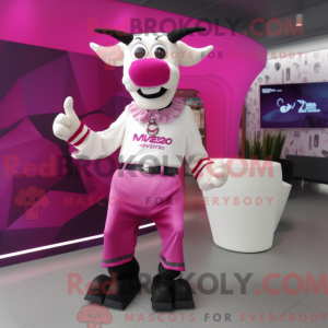 Disfraz de mascota Magenta...