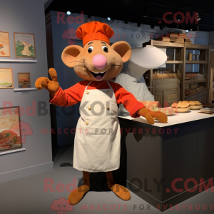 Orange Ratatouille maskot...