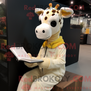 Máscara de girafa creme com...