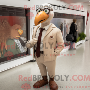 Disfraz de mascota pavo...