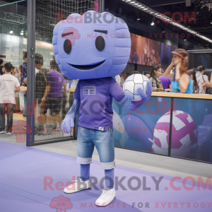 Lilla Volleyball Net maskot...