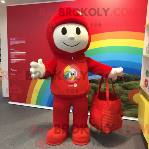 Red Rainbow maskot...