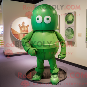 Green Human Cannon Ball...