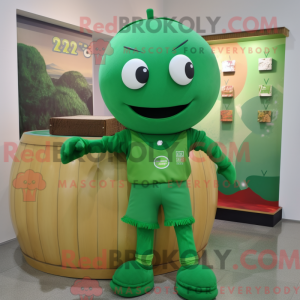 Personaggio mascotte Green...