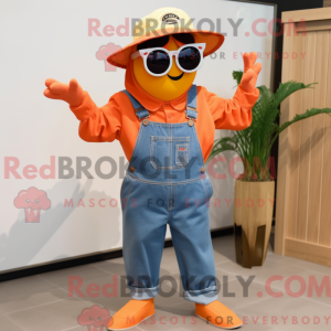 Peach Mare maskotdraktfigur...
