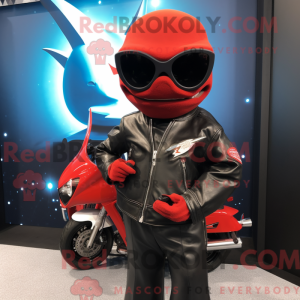 Maskottchenkostüm Roter...