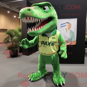 Zielony T Rex...