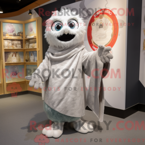 Sølv Lasagne maskot kostume...