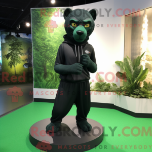 Forest Green Panther maskot...