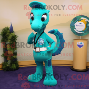 Postava maskota Teal Sea...