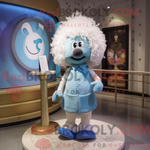 Hourglass mascot costume...
