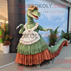 Spinosaurus mascot costume...