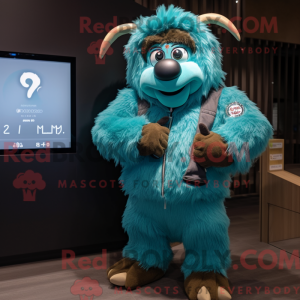 Figura de máscara de yak...