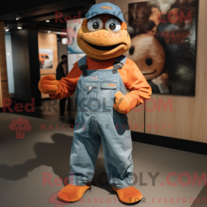 Rust Turtle maskot kostume...