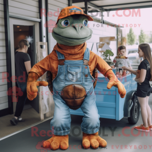 Rust Turtle Maskottchen...