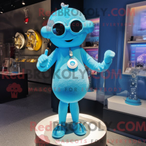 Cyan Pho maskot drakt...