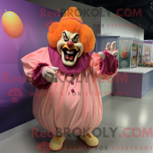 Peach Evil Clown máscara de...