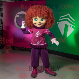 Postava maskota Magenta...