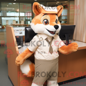 Máscara de máscara Tan Fox...