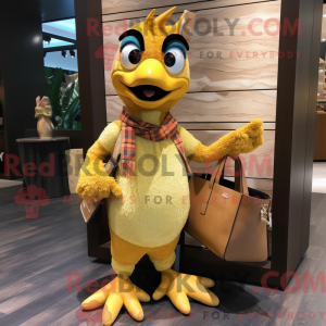 Gouden Specht mascotte...