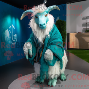 Disfraz de mascota Cyan...