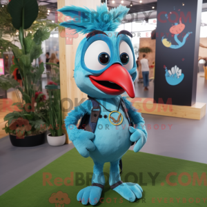 Turkis spætte maskot...