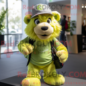 Lime Green Lion...