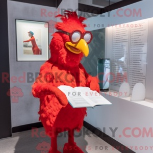 Disfraz de mascota Red Hens...