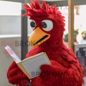 Postava maskota Red Hens...