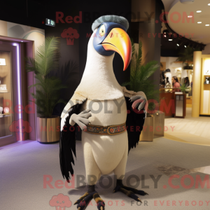 Figura de máscara de tucano...