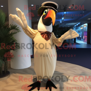 Figura de máscara de tucano...