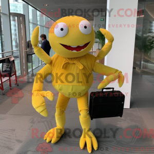 Disfraz de mascota cangrejo...